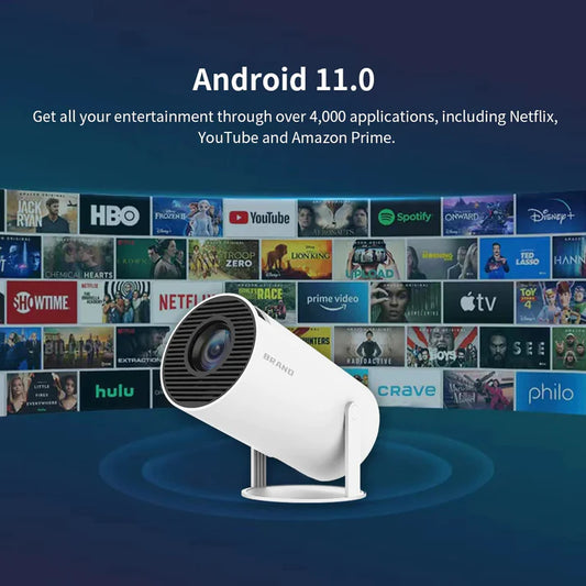 Compact Mini Round Projector