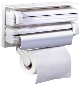 3-in-1 Wall-Mounted Paper Dispenser