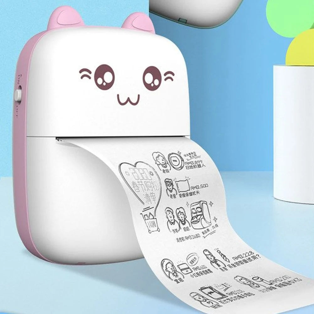Portable BT Thermal Printer for Instant Printing