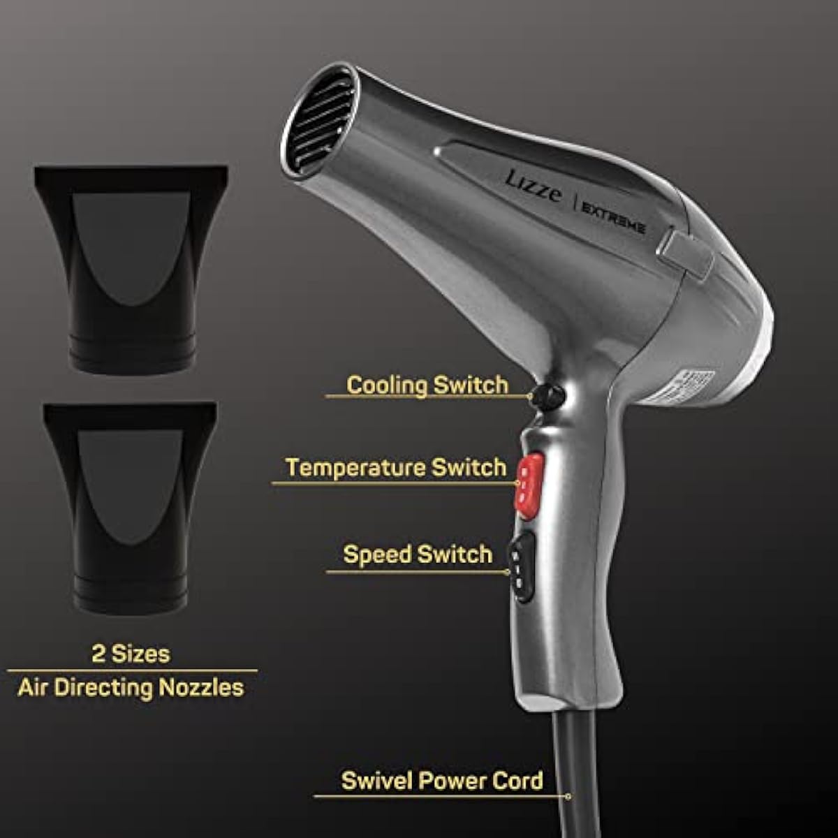 2400-Watt High-Power Blow Dryer