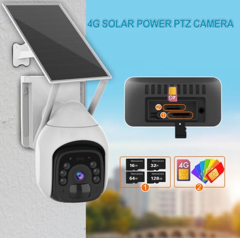 Solar-Powered Security Camera