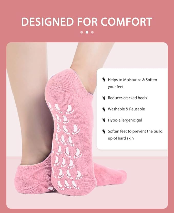 Hydrating Gel Infused SPA Socks