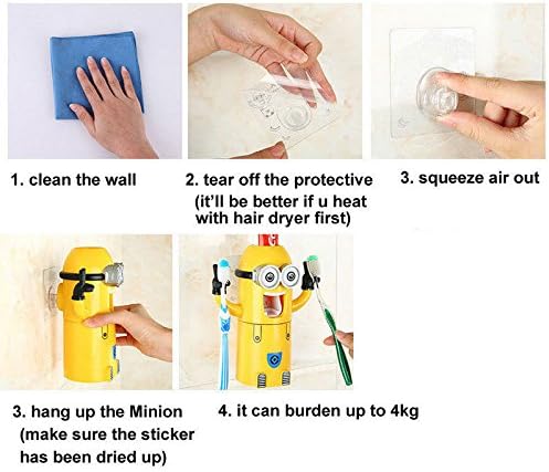 Minions Fun Toothpaste Dispenser