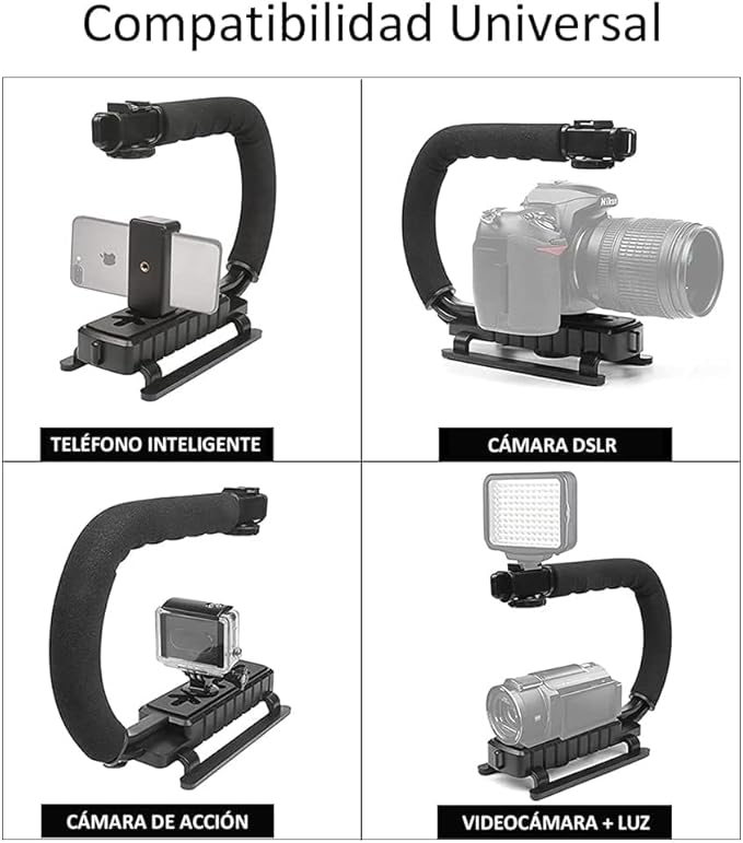 Compact U-Shaped Vlogging Kit