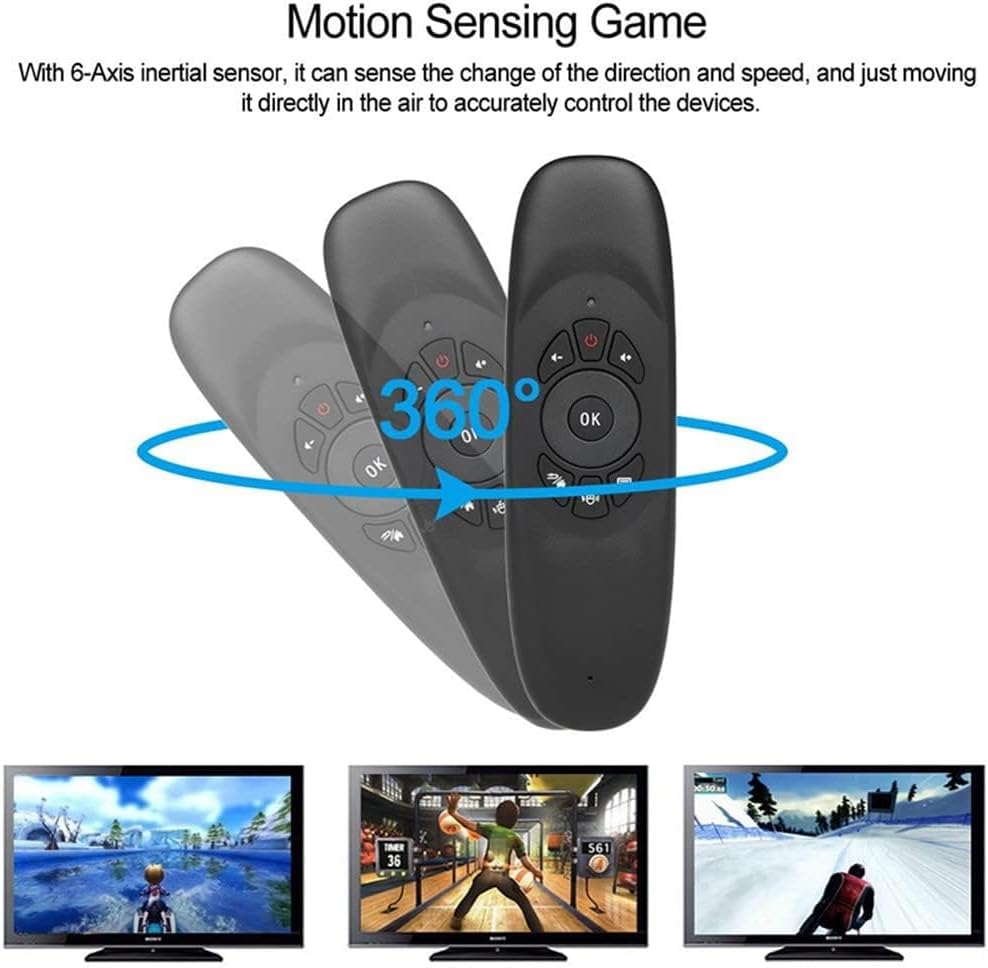 Wireless Keyboard with Remote Controller and Air Mouse