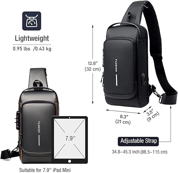 Versatile Multifunction Sling Bag