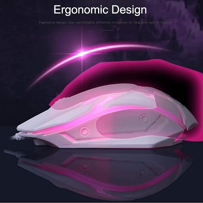 Vibrant RGB Gaming Keyboard & Mouse Kit