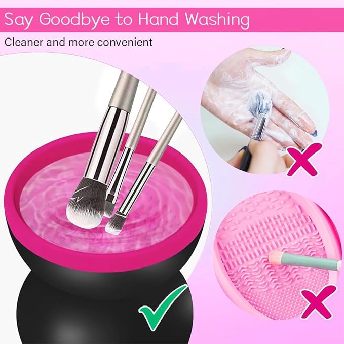 Compact Makeup Brush Cleaner