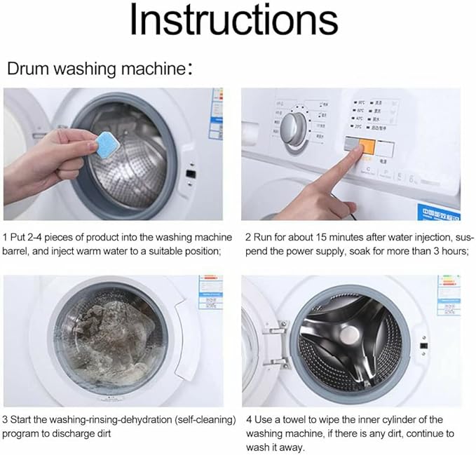 Deep Clean Washing Machine Cleaner