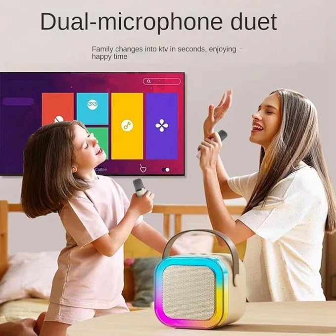SoundWave Mini Compact Speaker with Built-In Mic