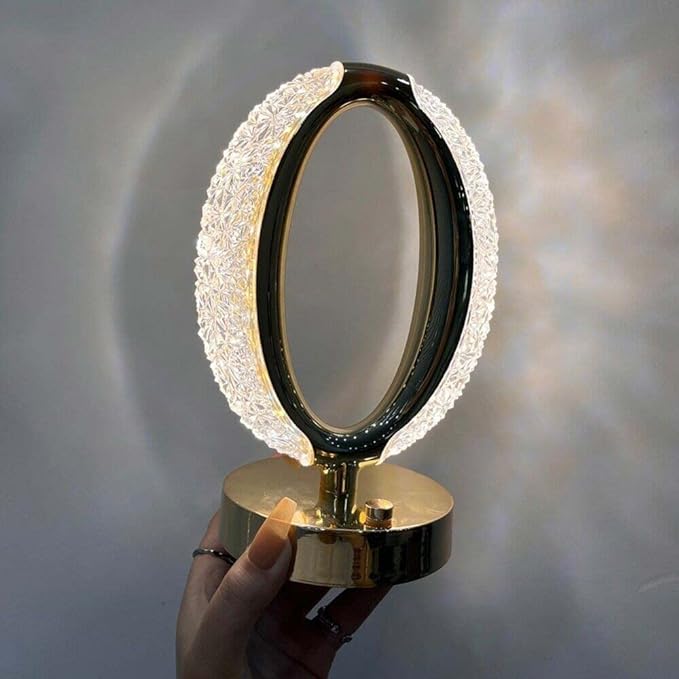 Adjustable Crystal Glow Lamp