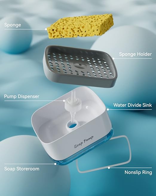 Elegant Kitchen Soap Dispenser
