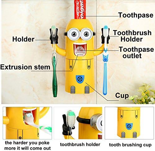 Minions Fun Toothpaste Dispenser