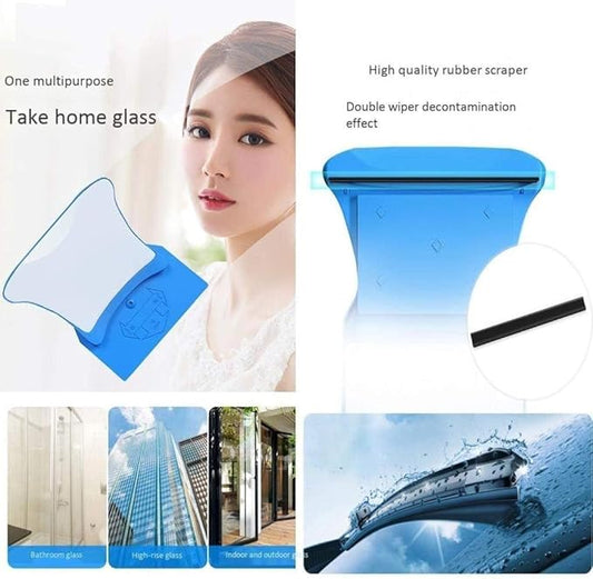 Streak-Free Glass Cleaner Wiper