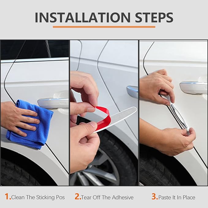 Slim Compact Door Guard for Vehicle Protection