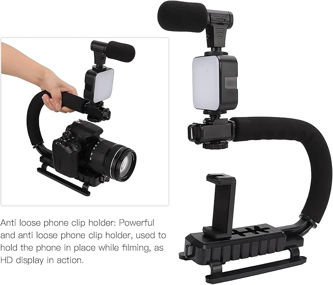 Compact U-Shaped Vlogging Kit