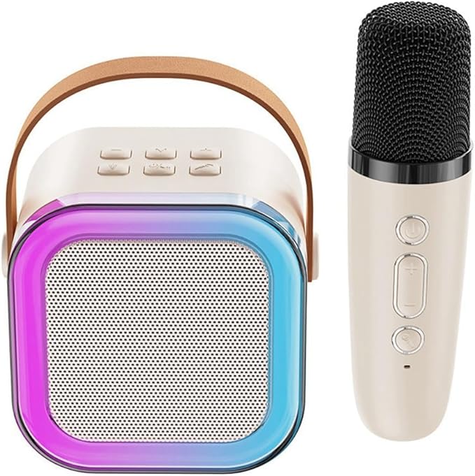 SoundWave Mini Compact Speaker with Built-In Mic