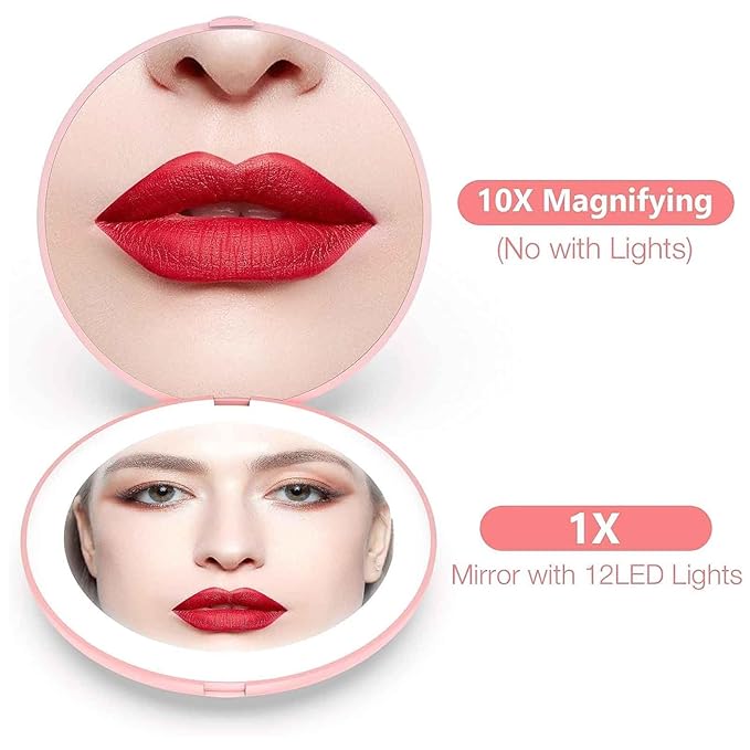 Illuminated LED Makeup Mirror