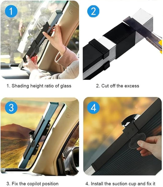 Retractable Car Sun Shade for Ultimate UV Protection