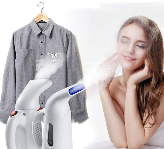 Compact Garment and Facial Steamer