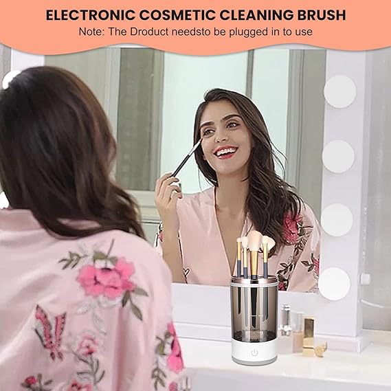 AutoBrush Clean Pro Effortless Multi-Brush Cleaning Solution