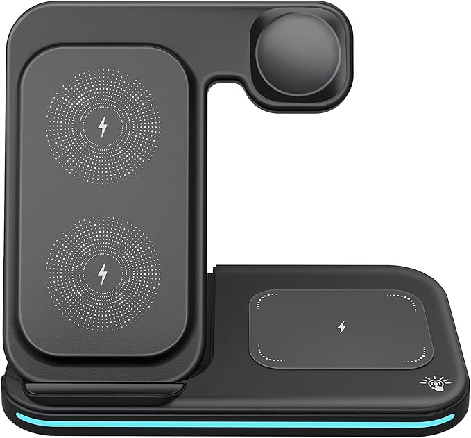Wireless Charger For Phones,Apple Watch, and AirPods