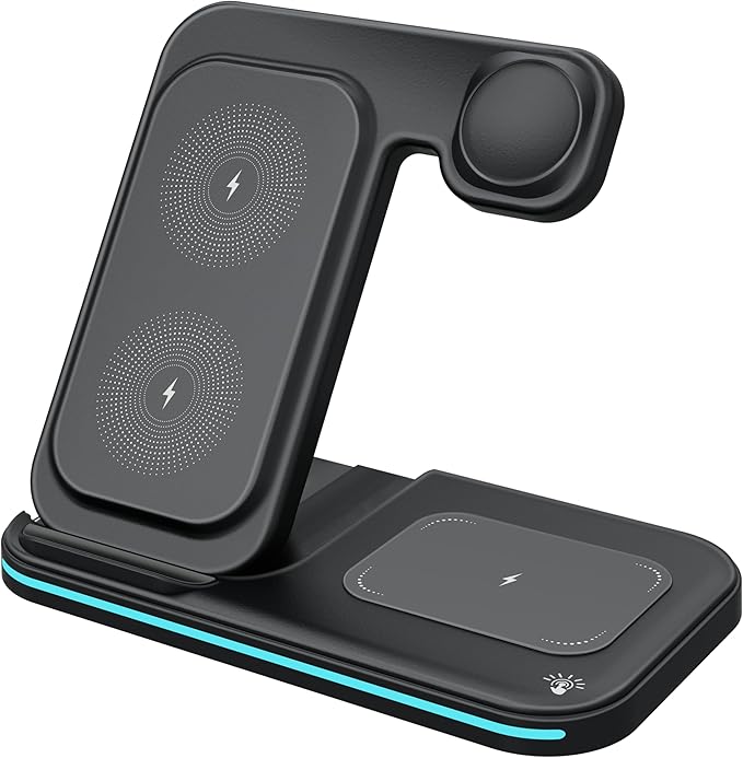 Wireless Charger For Phones,Apple Watch, and AirPods