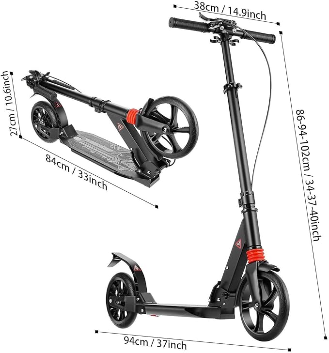 Versatile Adjustable Urban Scooter