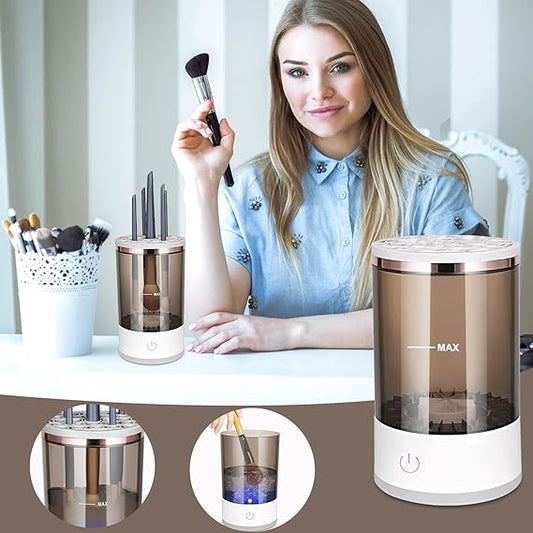 AutoBrush Clean Pro Effortless Multi-Brush Cleaning Solution