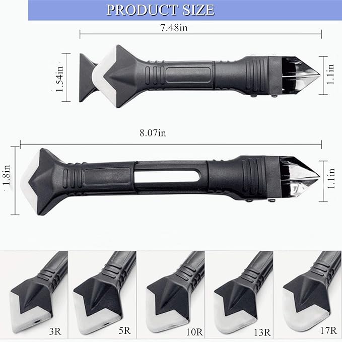 Multi-Use Silicone Scraper for Easy Clean-Up