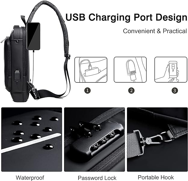 Versatile Multifunction Sling Bag