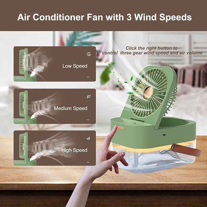 Portable Mini Air Conditioner Fan