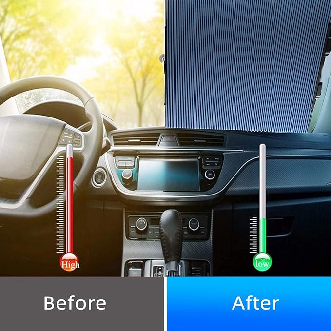 Retractable Car Sun Shade for Ultimate UV Protection