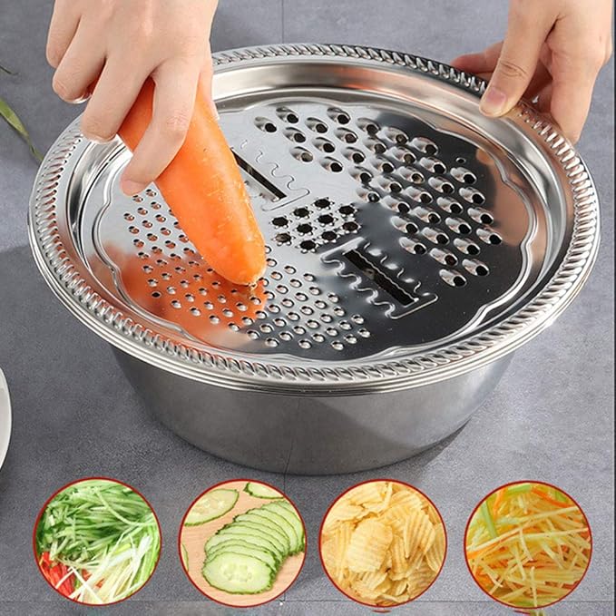 Versatile 3-in-1 Strainer Basket