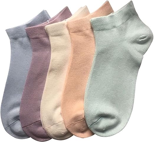 4-Pair Set of Multi-Colored Socks
