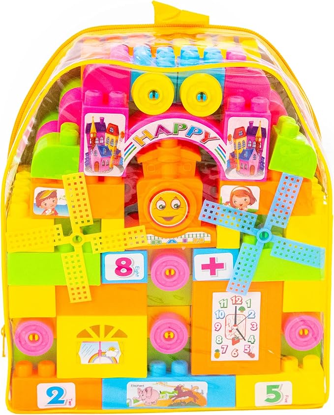93-Piece Block Building Set