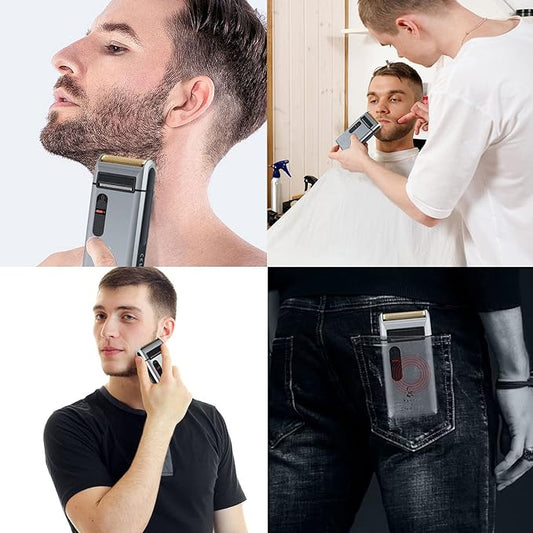 Vintage-Style Electric Shaver