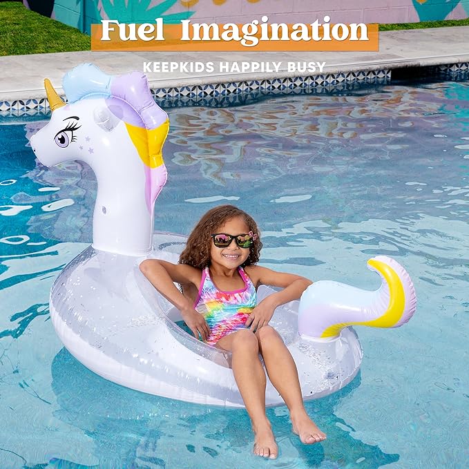 Inflatable Giant Unicorn Pool Float