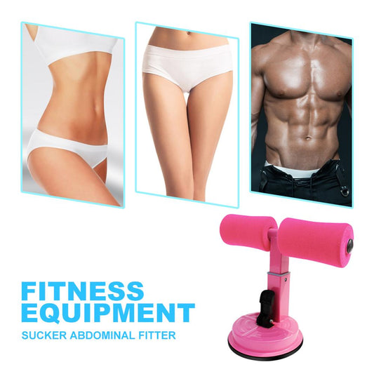 Suction-Powered Sit-Up Bar