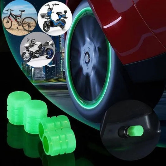 Luminous Tire Valve Cap For Car, Bicycle, Motorcycle
