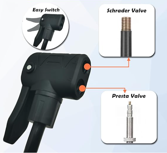 Compact Handheld Foot Pump