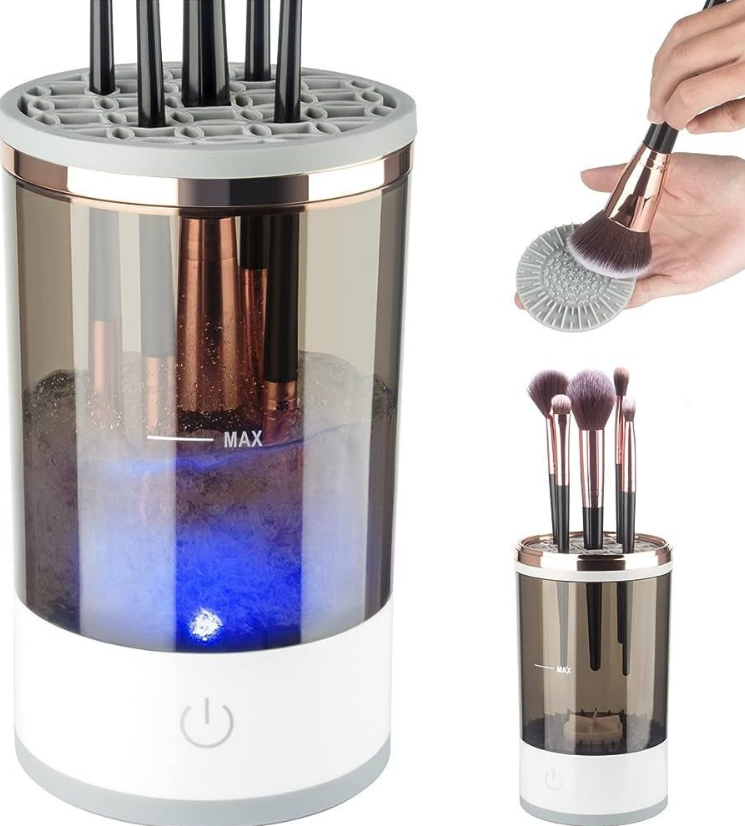 AutoBrush Clean Pro Effortless Multi-Brush Cleaning Solution