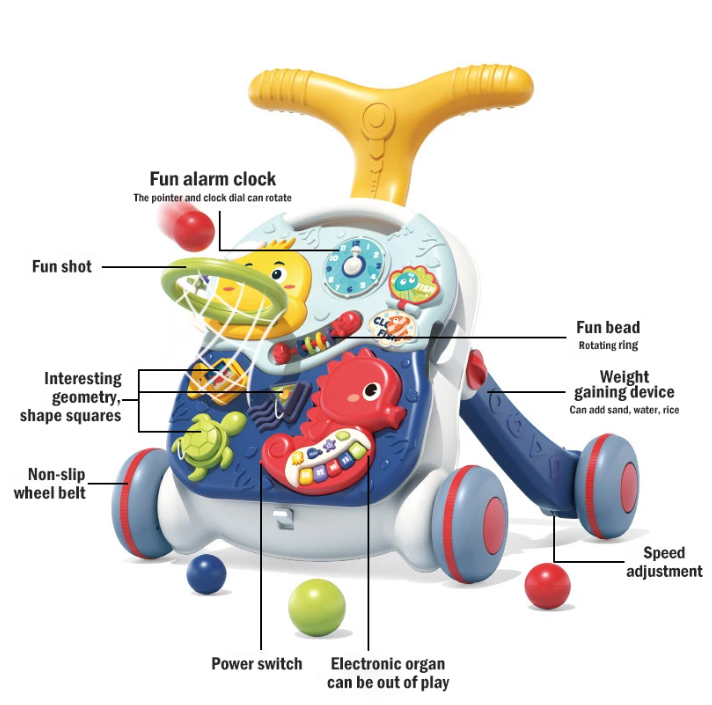 Interactive Music Stroller Toy for Babies