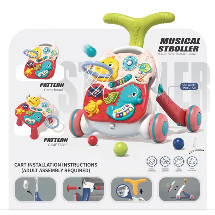 Interactive Music Stroller Toy for Babies