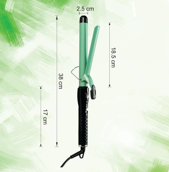 2-in-1 Hair Straightening Comb & Curling Iron