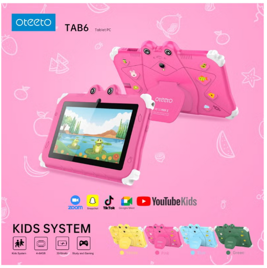 Oteeto Tablet 6 - Affordable & Versatile 7-Inch Android Tablet