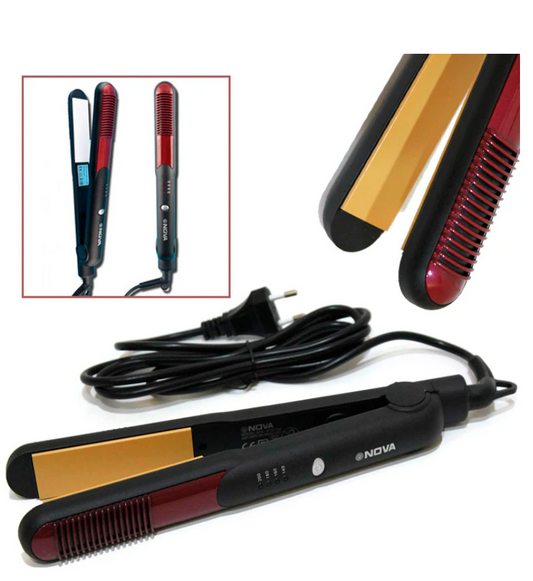 2-in-1 Hair Straightener & Curling Iron