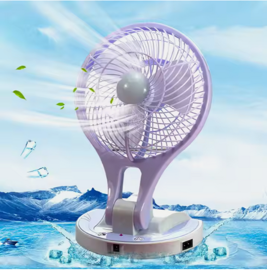 Portable Mni Fan With LED light