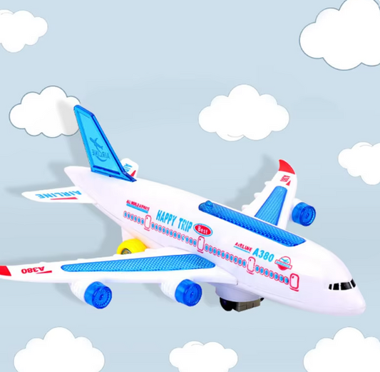 LED Lights Aeroplane Toy