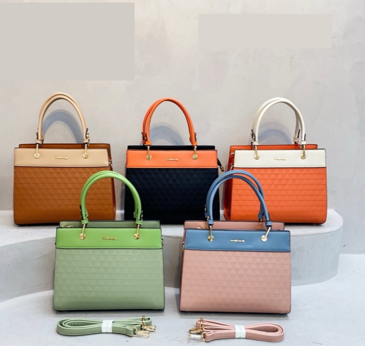 Leather Blossom Bag